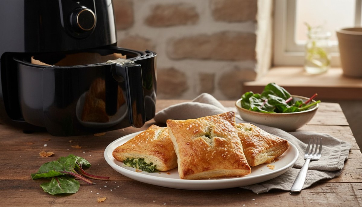 découvrez la recette express des feuilletés aux blettes au airfryer, idéale pour des repas rapides, savoureux et pleins de fraîcheur.