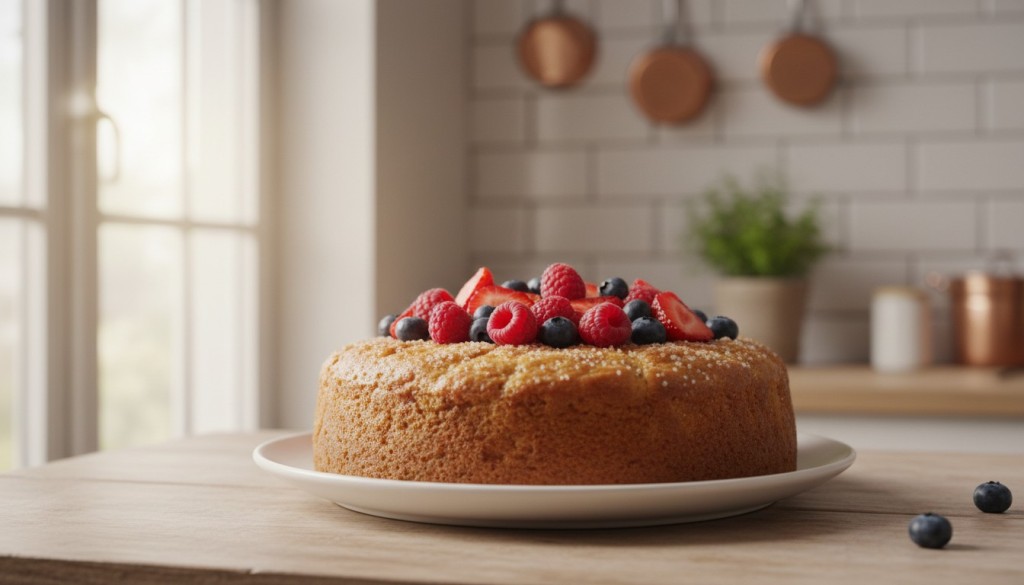 découvrez notre recette de gâteau au kéfir et aux fruits, sans gluten et super moelleux, idéale pour une gourmandise saine et délicieuse.