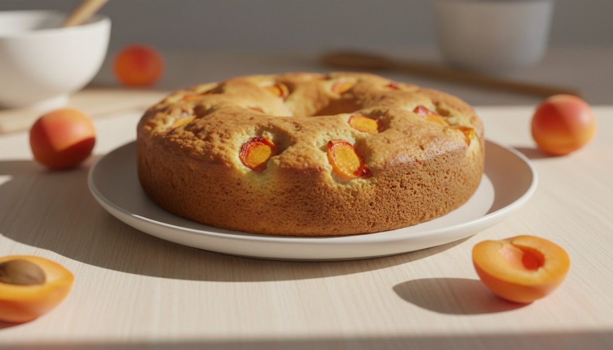 découvrez notre recette rapide et facile de gâteau au yaourt et aux abricots, moelleux et sans beurre, parfait pour un dessert léger et gourmand.