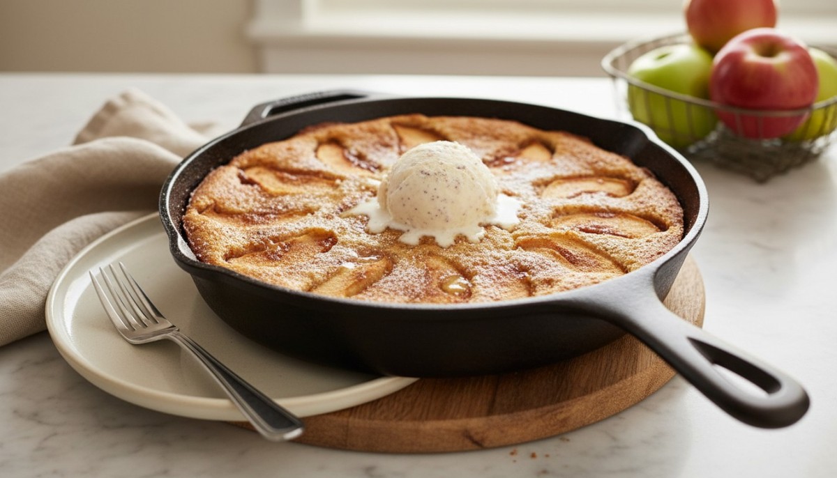 découvrez notre recette simple et rapide de gâteau aux pommes à la poêle, idéale pour un dessert savoureux et facile à préparer en quelques minutes.