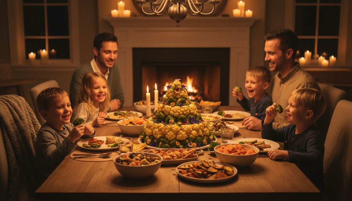 découvrez une recette facile de gâteau chou-fleur et brocolis, parfaite pour les dîners de la semaine et pour faire aimer les légumes aux enfants.