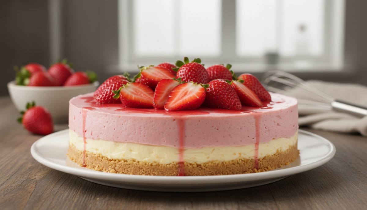 découvrez notre recette facile et rapide de gâteau fraise mascarpone sans cuisson, parfait pour un dessert frais et gourmand en toute simplicité.