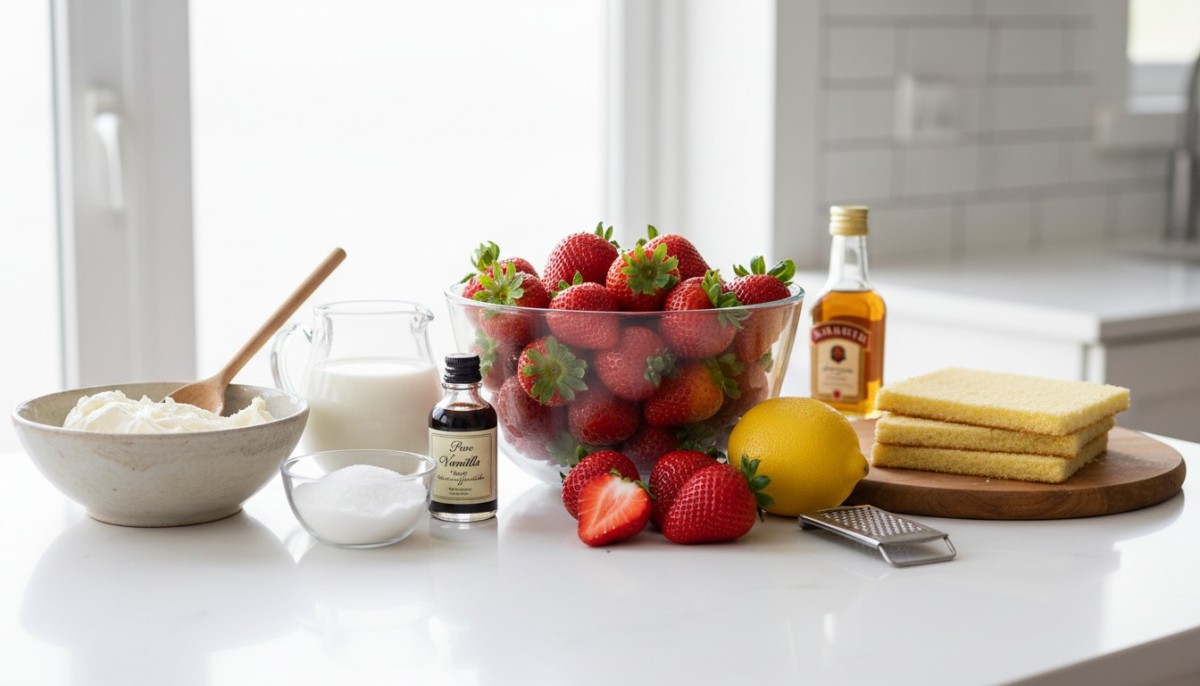 découvrez notre recette facile et rapide de gâteau fraise mascarpone sans cuisson, parfaite pour un dessert gourmand et frais en un rien de temps.