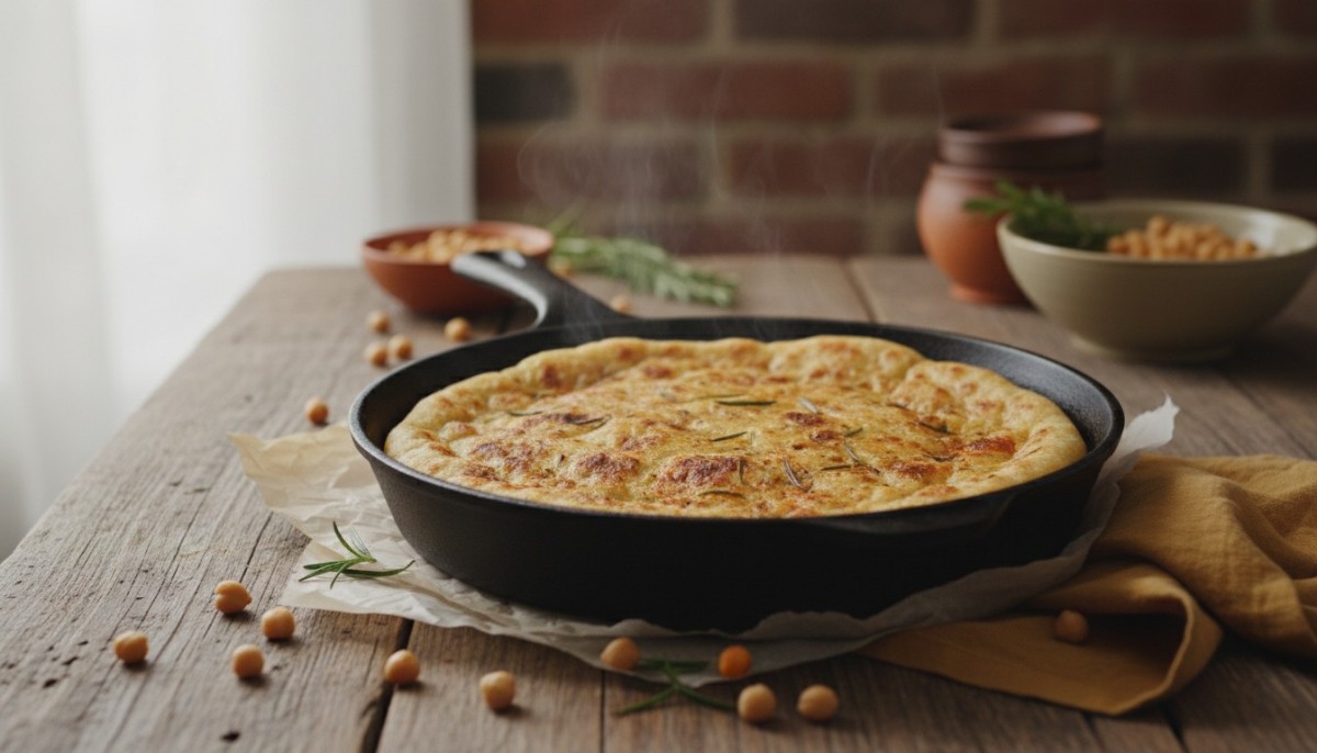 découvrez une recette de pain express aux pois chiches, rapide et savoureuse, préparée sans utiliser le four. parfait pour un repas facile et original !