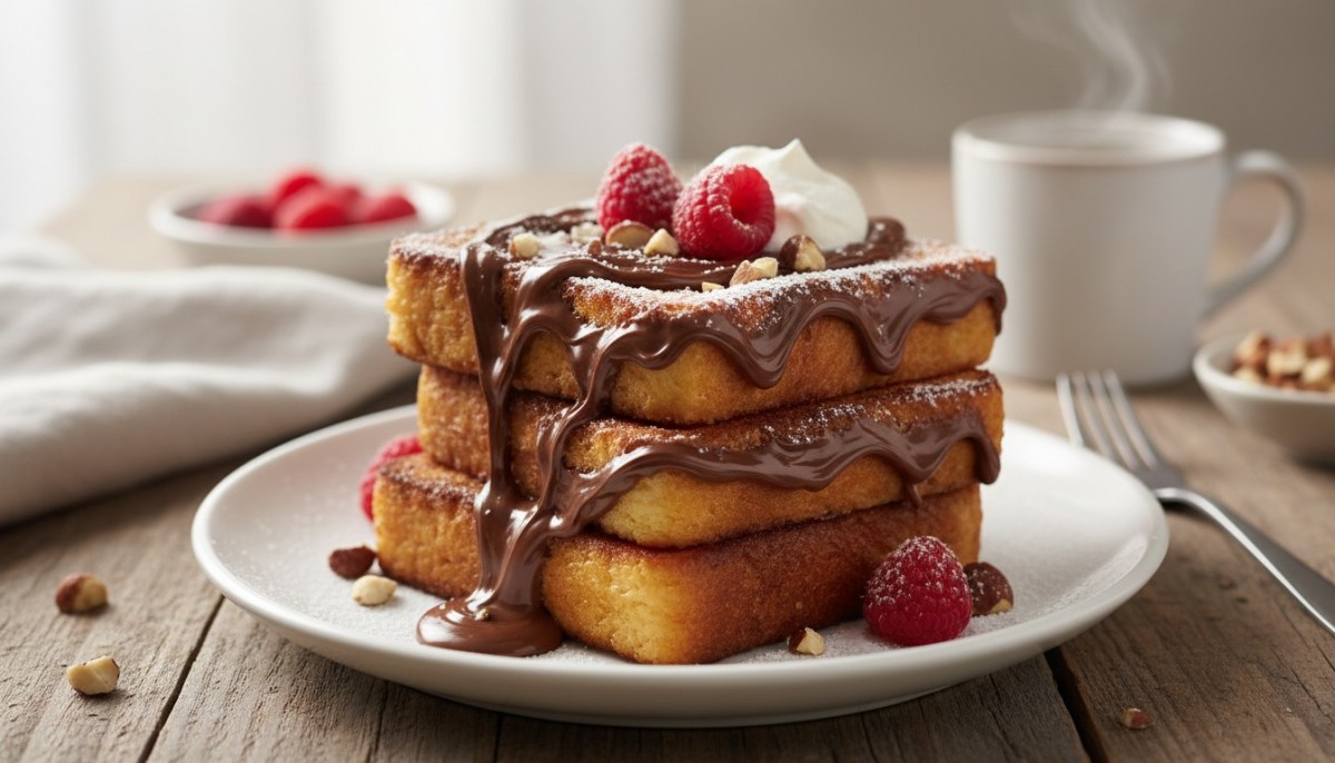 découvrez notre recette rapide et délicieuse de pain perdu au nutella, parfaite pour un dessert gourmand ou un petit-déjeuner sucré.