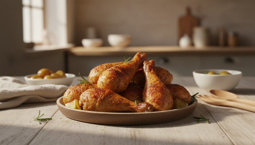 découvrez notre recette facile de pilons de poulet au four, croustillants à l'extérieur et juteux à l'intérieur, pour un repas savoureux et rapide.