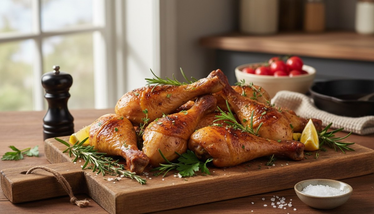 découvrez notre recette facile de pilons de poulet au four, croustillants à l'extérieur et juteux à l'intérieur, parfaite pour un repas savoureux et rapide.