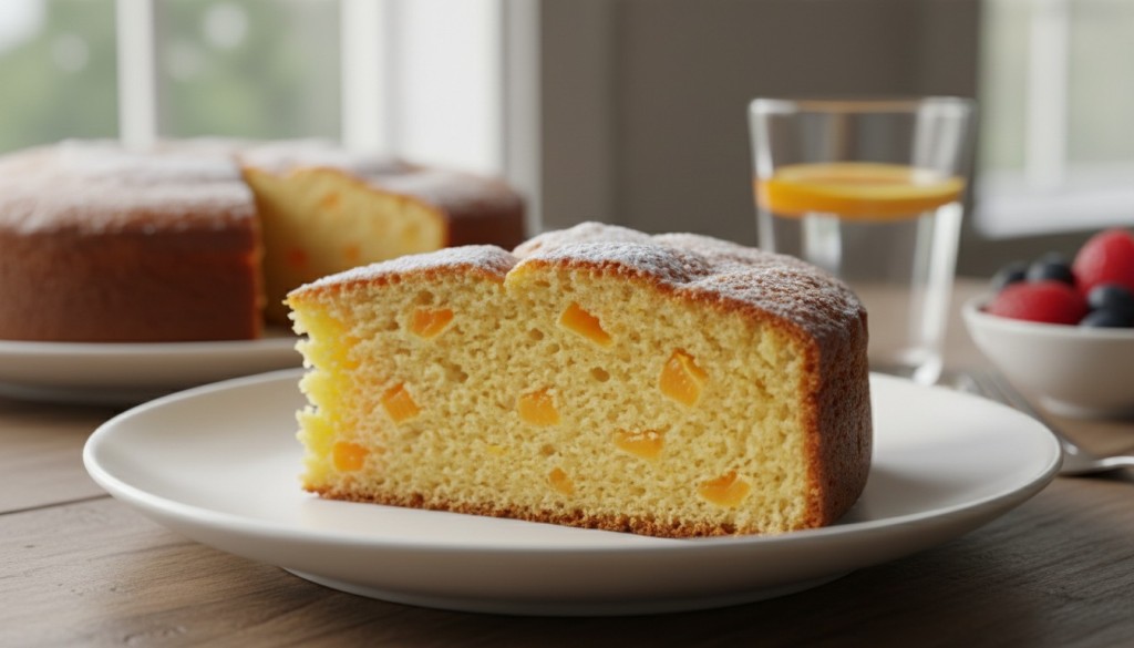 découvrez une recette de gâteau à l’orange de grand-mère, parfaite pour un petit-déjeuner léger, sans œufs ni beurre, alliant douceur et légèreté.