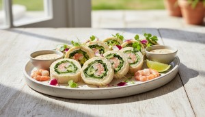 découvrez notre recette facile et rapide de roulé de pain de mie aux crevettes, un apéritif estival frais et savoureux parfait pour vos réceptions.