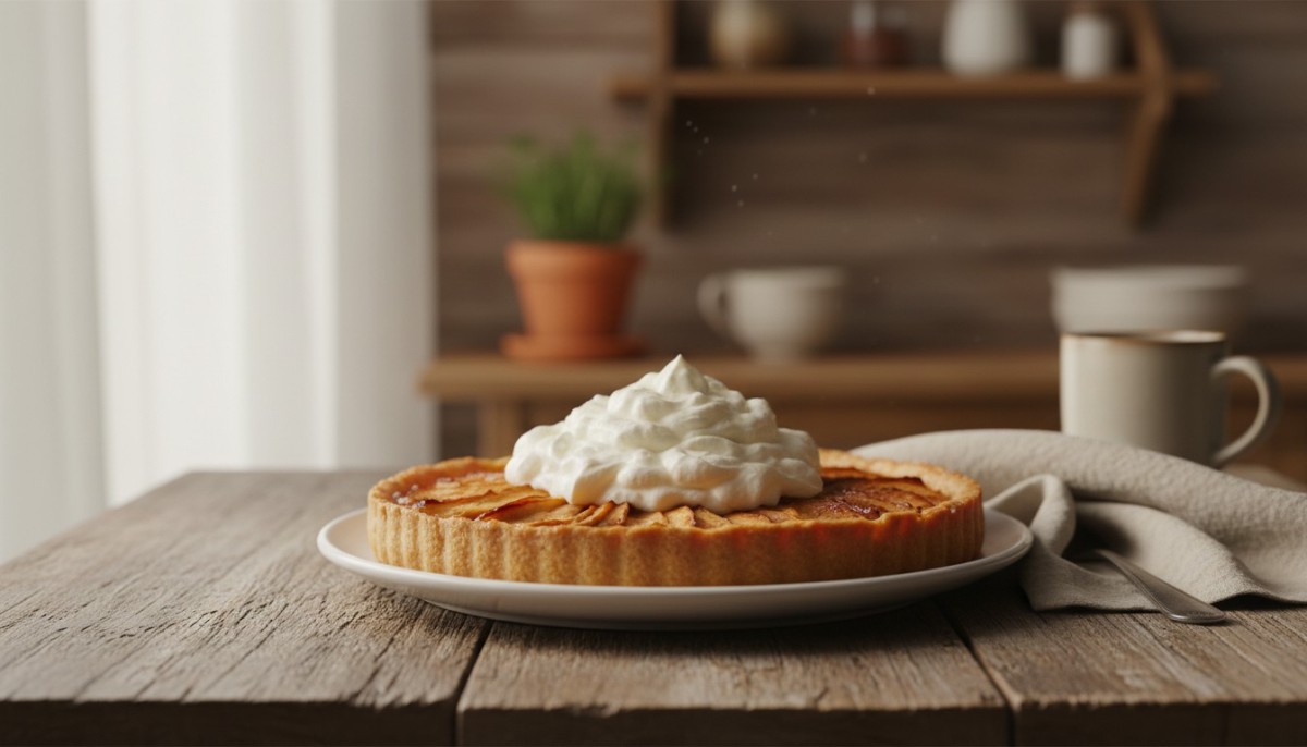 découvrez notre recette simple et savoureuse de tarte aux pommes à la crème soufflée, fondante en bouche et parfaite pour toutes les occasions.