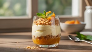 découvrez notre recette d'été facile de verrines aux abricots, crème pâtissière onctueuse et crumble croustillant, pour un dessert frais et gourmand.