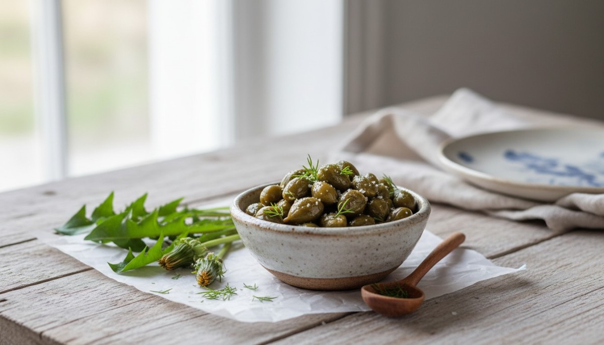 découvrez comment préparer des câpres de pissenlit maison avec cette recette savoureuse et saine, idéale pour apporter une touche originale à vos plats.