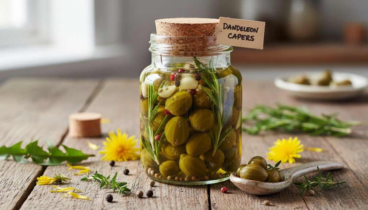 découvrez comment préparer des câpres de pissenlit maison grâce à cette recette simple, savoureuse et saine pour agrémenter vos plats avec originalité.